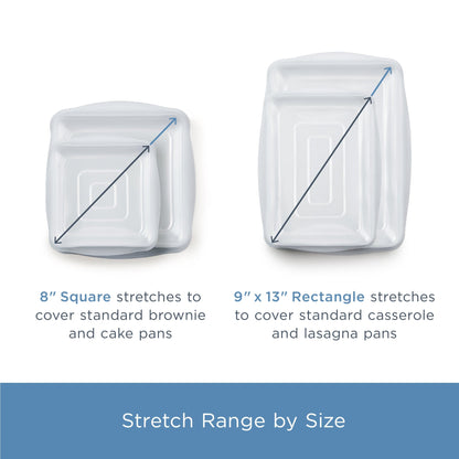 Square 8x8 Stretch Lid